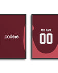 Print with the River Plate 2024 Away football shirt design by RIPA Football