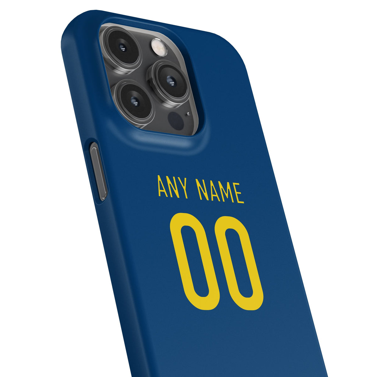 Phone case with the Rosario Central 2026 Third football shirt design by RIPA Football