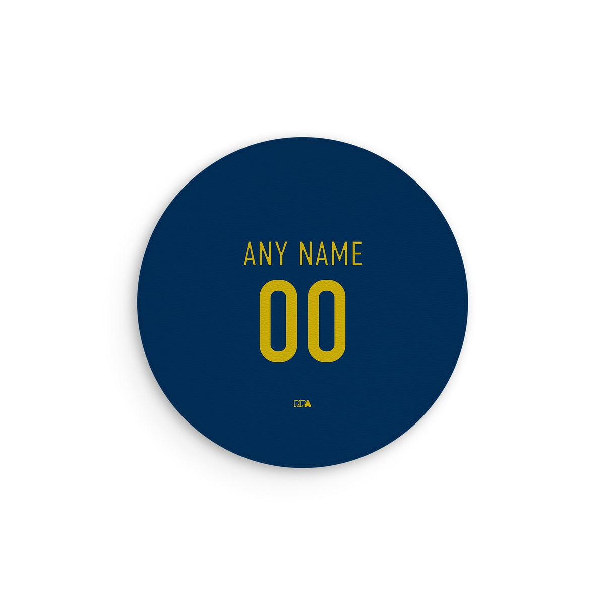 Mouse pad with the Rosario Central 2026 Third football shirt design by RIPA Football