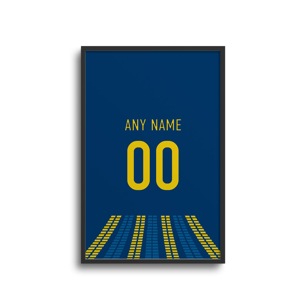 Print with the Rosario Central 2026 Third football shirt design by RIPA Football