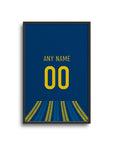 Print with the Rosario Central 2026 Third football shirt design by RIPA Football