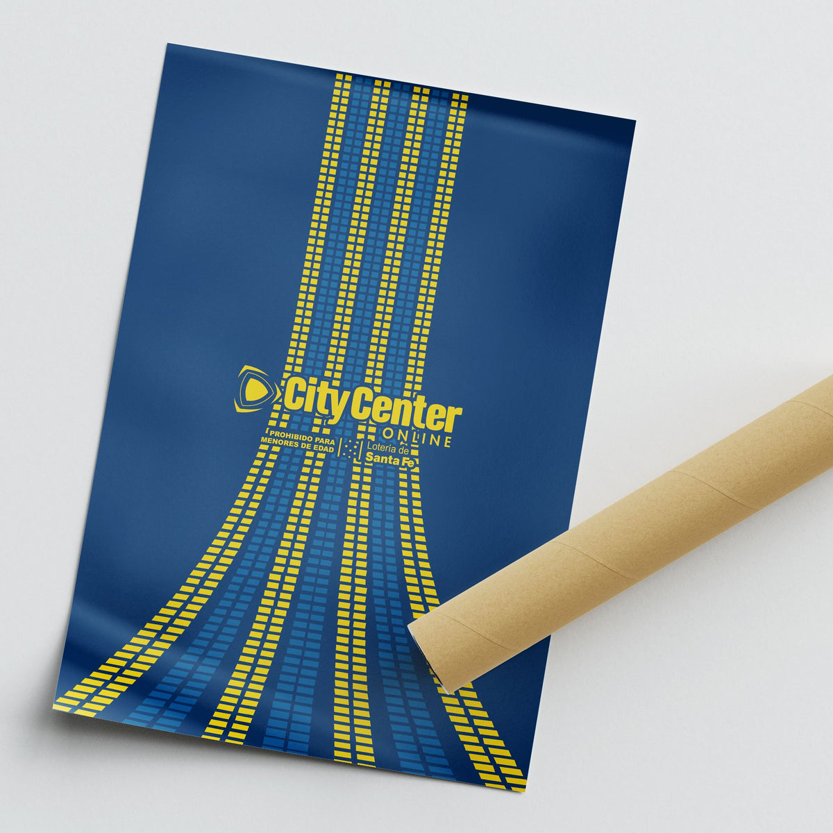 Print with the Rosario Central 2026 Third football shirt design by RIPA Football