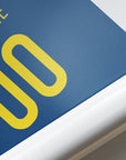 Print with the Rosario Central 2026 Third football shirt design by RIPA Football