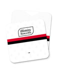 Coaster with the Sampdoria 2026-27 Away football shirt design by RIPA Football