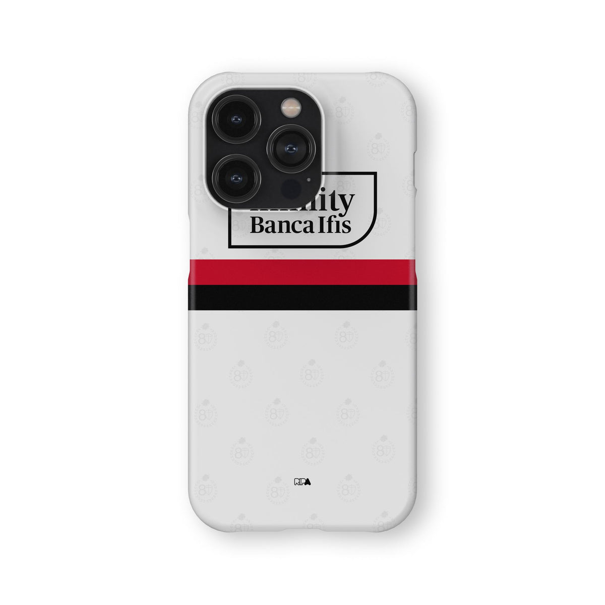 Phone case with the Sampdoria 2026-27 Away football shirt design by RIPA Football