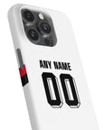 Phone case with the Sampdoria 2026-27 Away football shirt design by RIPA Football