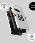 Phone case with the Sampdoria 2026-27 Away football shirt design by RIPA Football