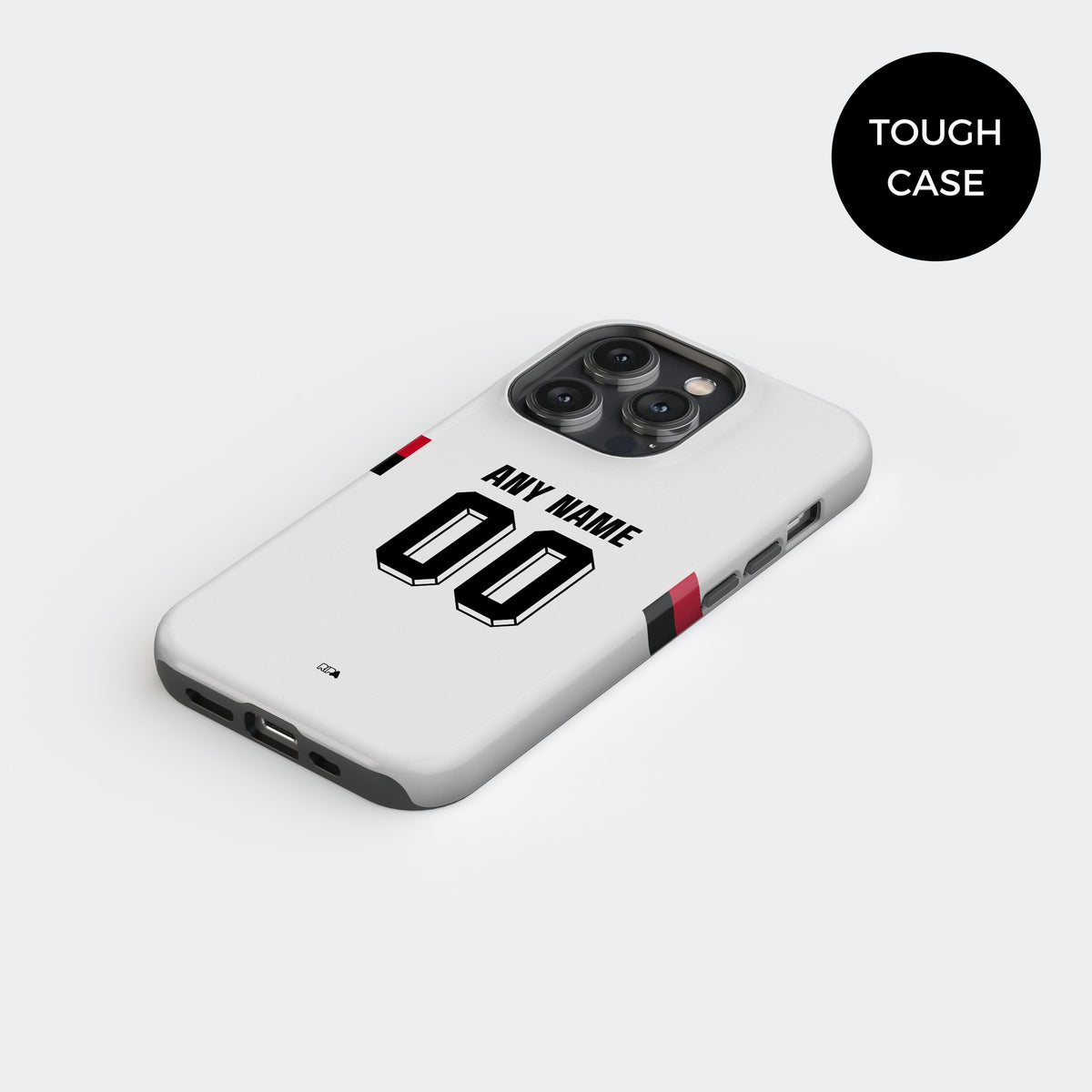 Phone case with the Sampdoria 2026-27 Away football shirt design by RIPA Football
