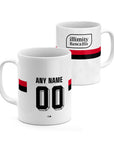 Mug with the Sampdoria 2026-27 Away football shirt design by RIPA Football