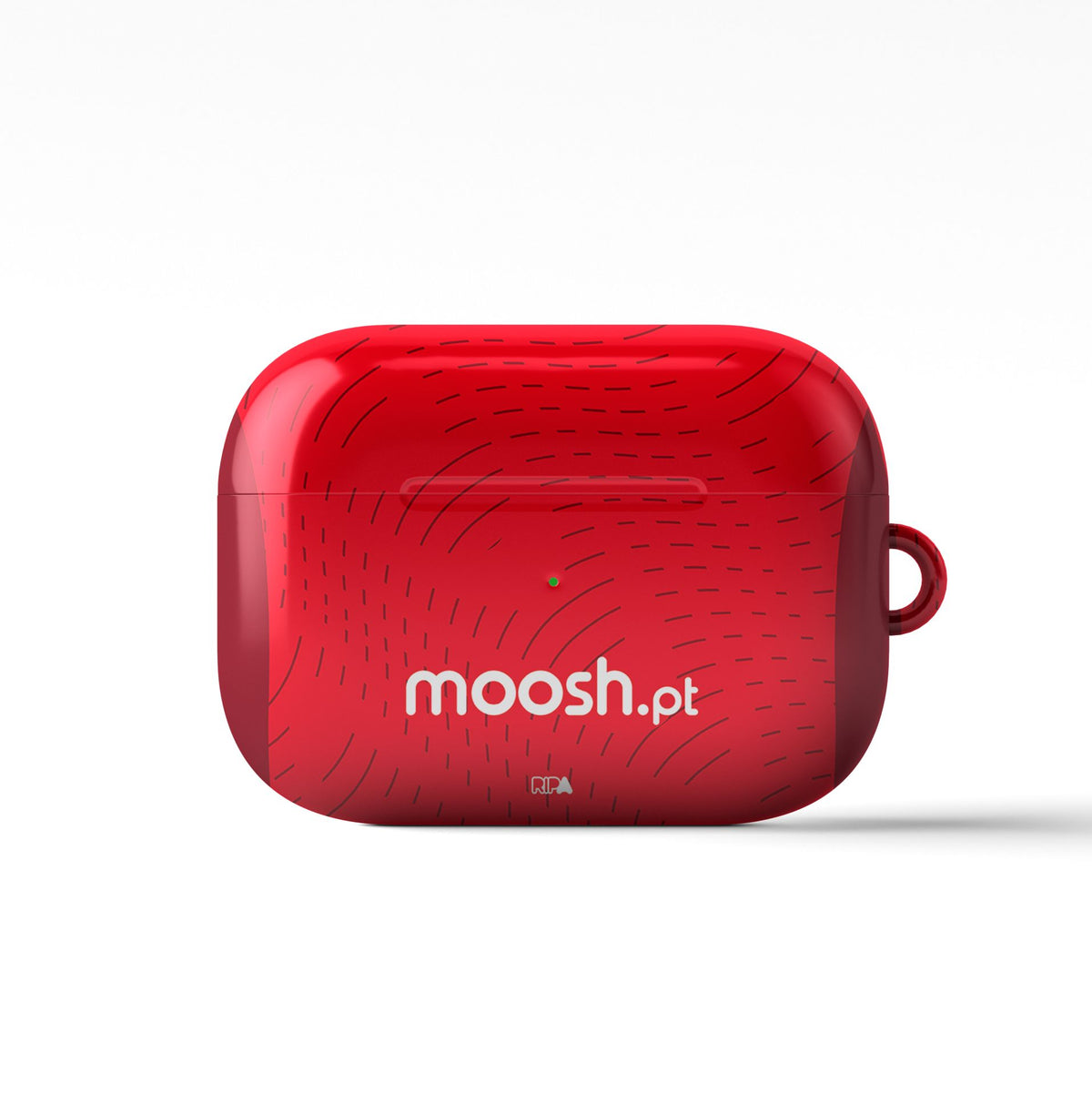 AirPods case with the Braga 2024-25 Home football shirt design by RIPA Football