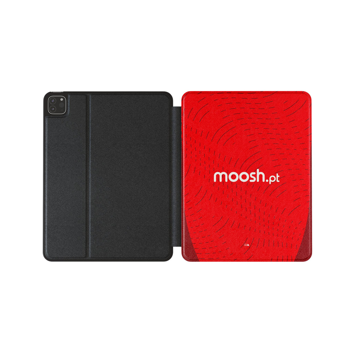 iPad case with the Braga 2024-25 Home football shirt design by RIPA Football