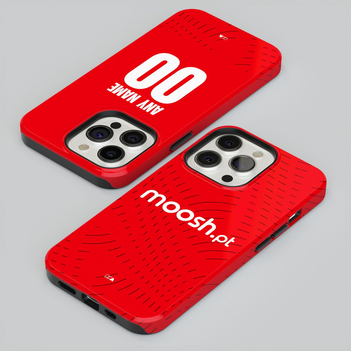 Phone case with the Braga 2024-25 Home football shirt design by RIPA Football