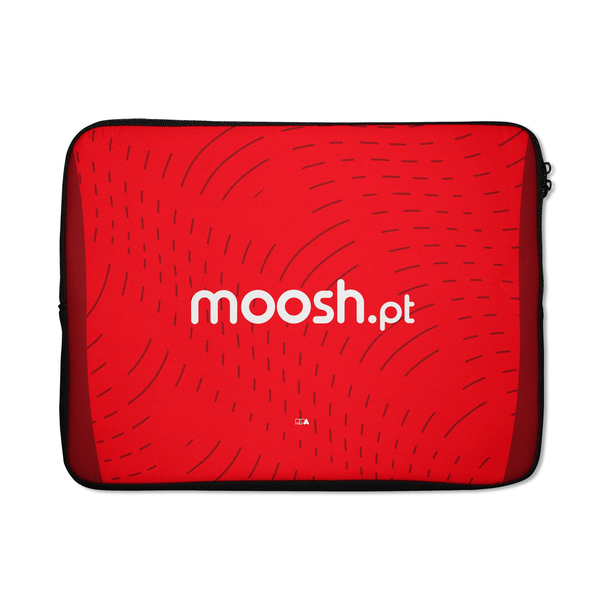 Laptop sleeve with the Braga 2024-25 Home football shirt design by RIPA Football