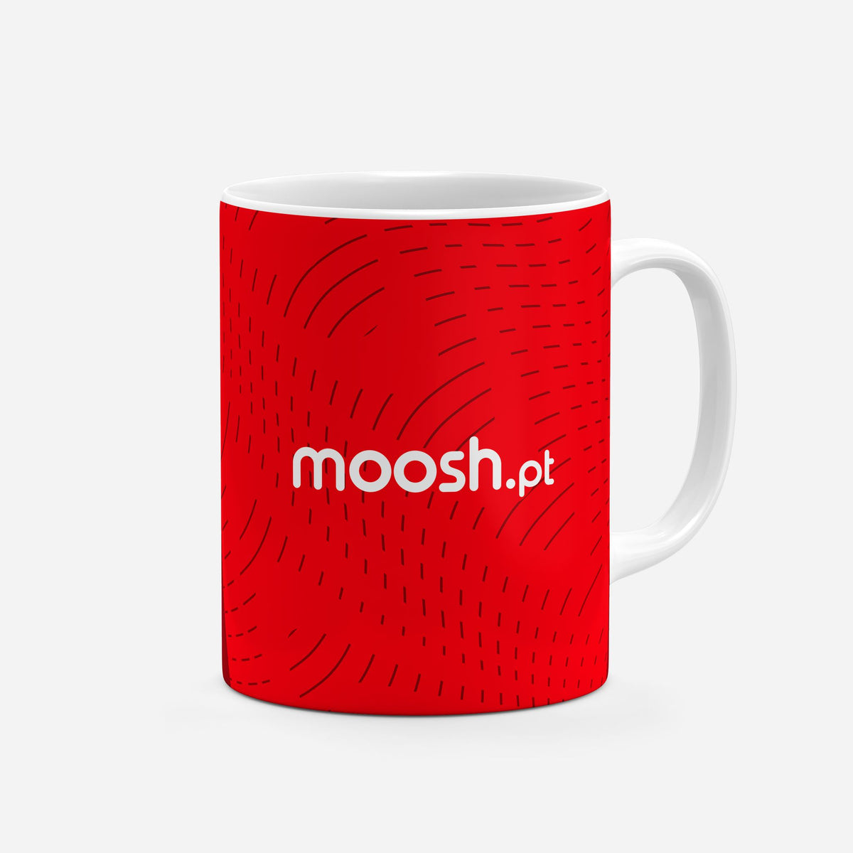 Mug with the Braga 2024-25 Home football shirt design by RIPA Football