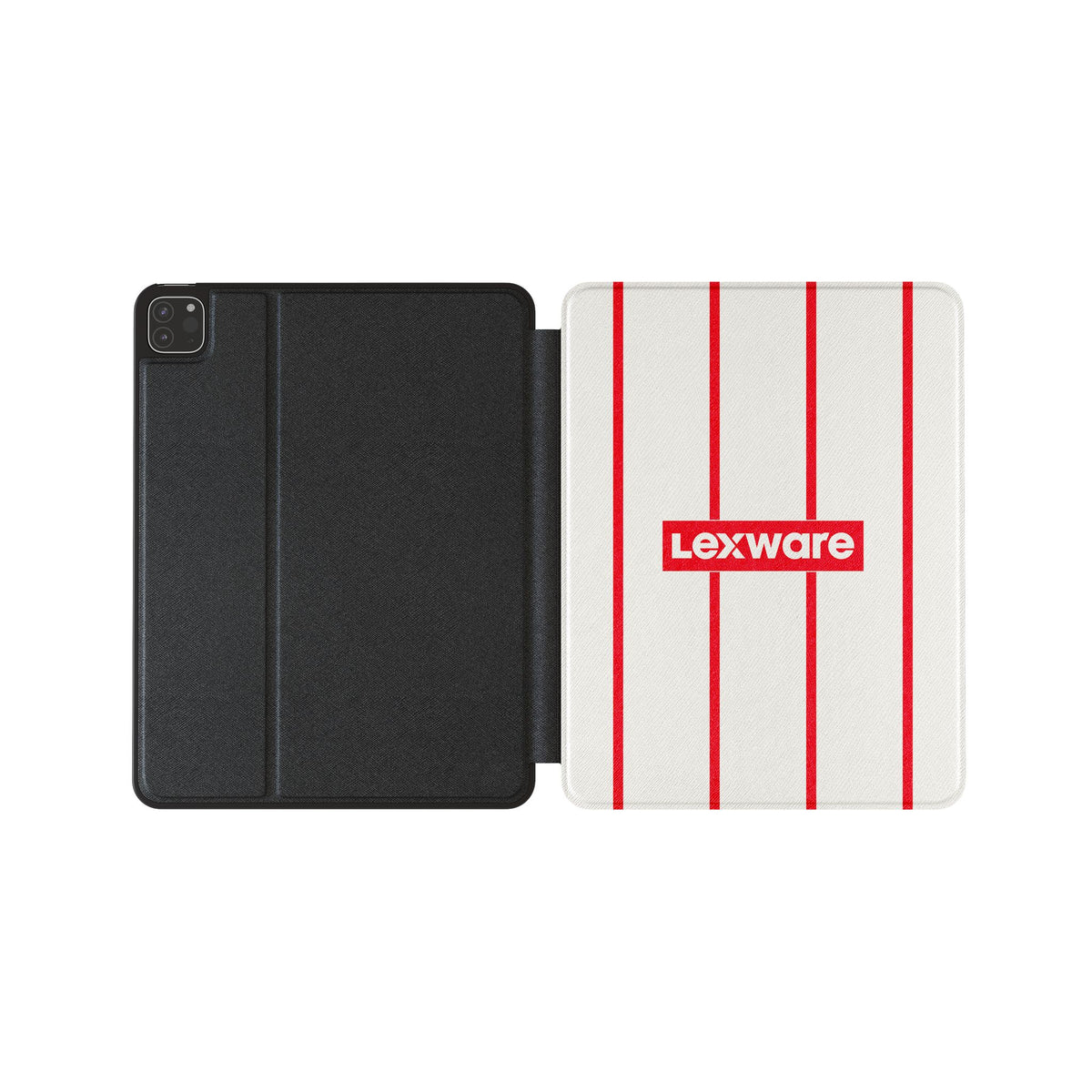 iPad case with the Freiburg 2026-27 Away football shirt design by RIPA Football