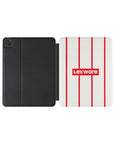 iPad case with the Freiburg 2026-27 Away football shirt design by RIPA Football