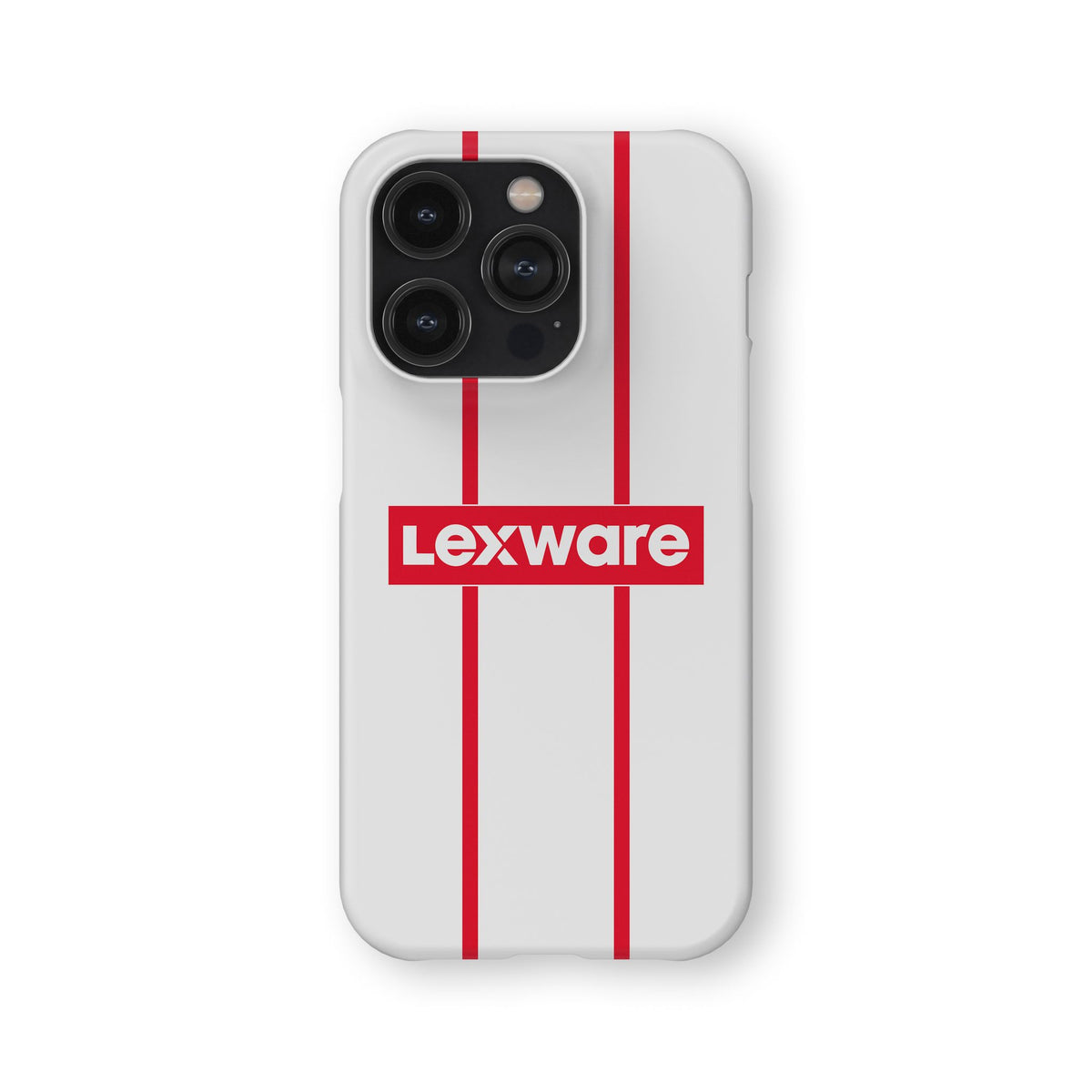 Phone case with the Freiburg 2026-27 Away football shirt design by RIPA Football