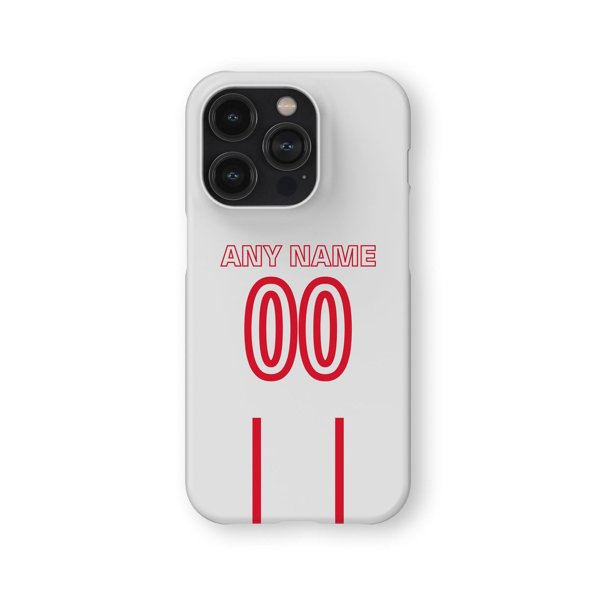 Phone case with the Freiburg 2026-27 Away football shirt design by RIPA Football