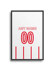 Print with the Freiburg 2026-27 Away football shirt design by RIPA Football