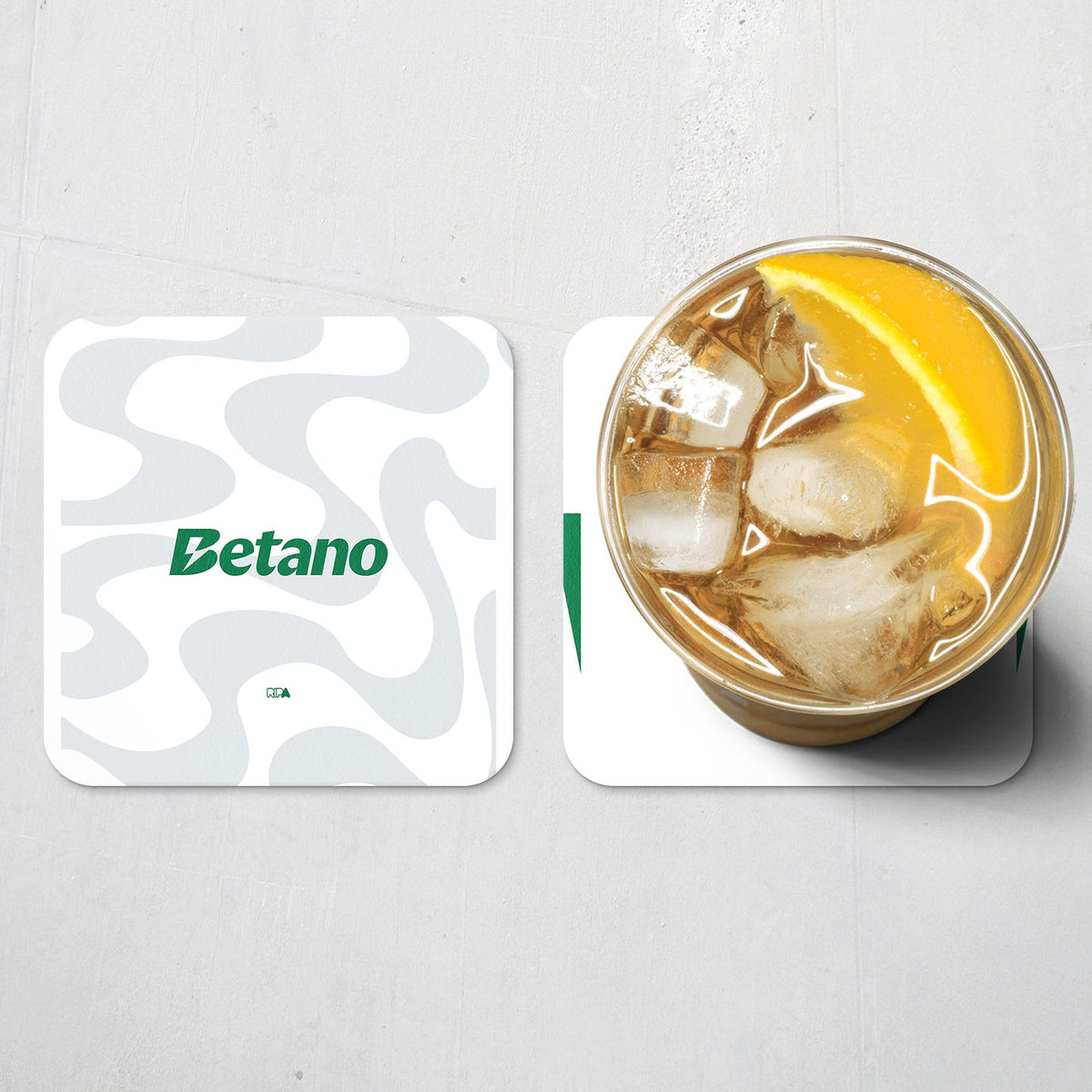 Coaster with the Sporting 2025-26 Fourth football shirt design by RIPA Football