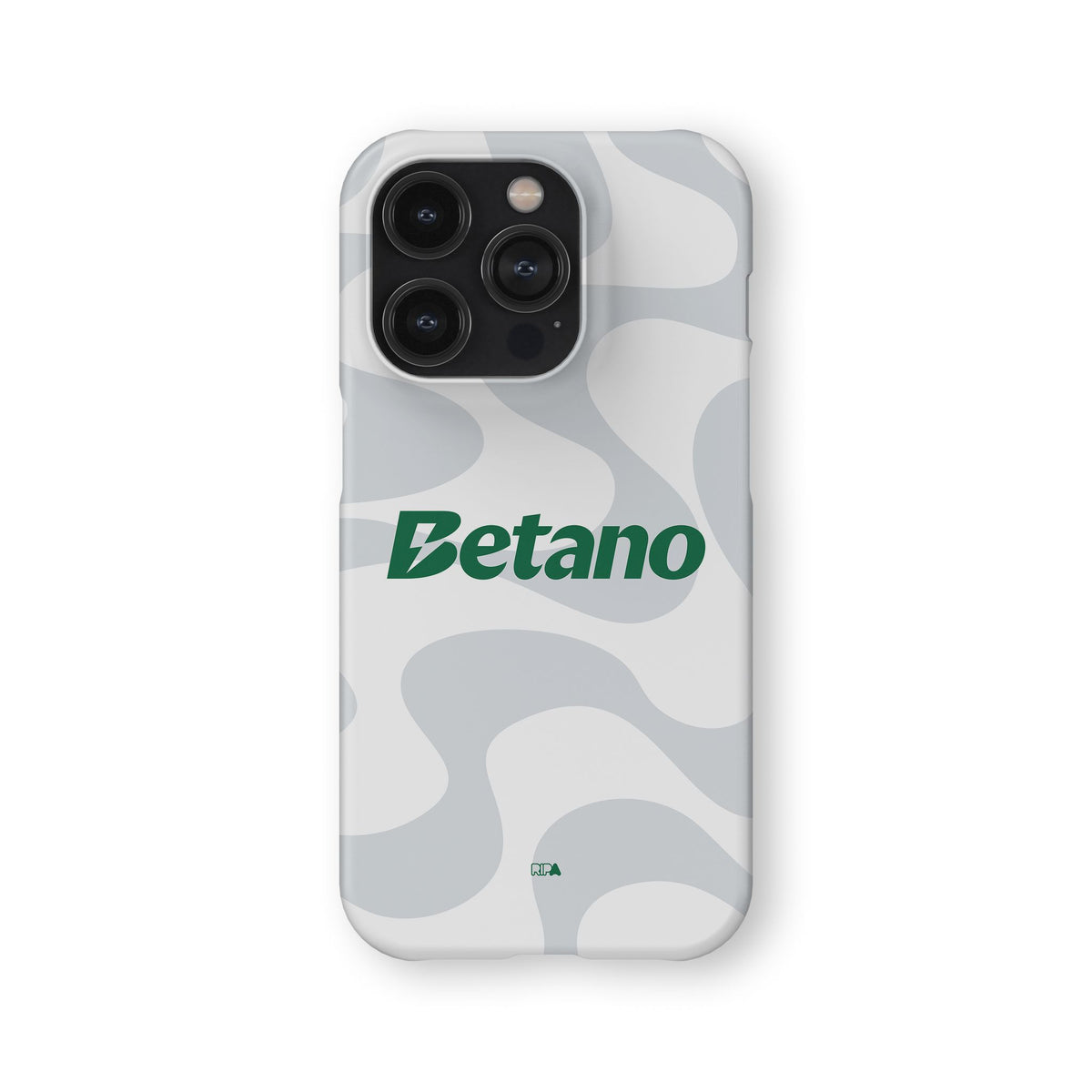 Phone case with the Sporting 2025-26 Fourth football shirt design by RIPA Football