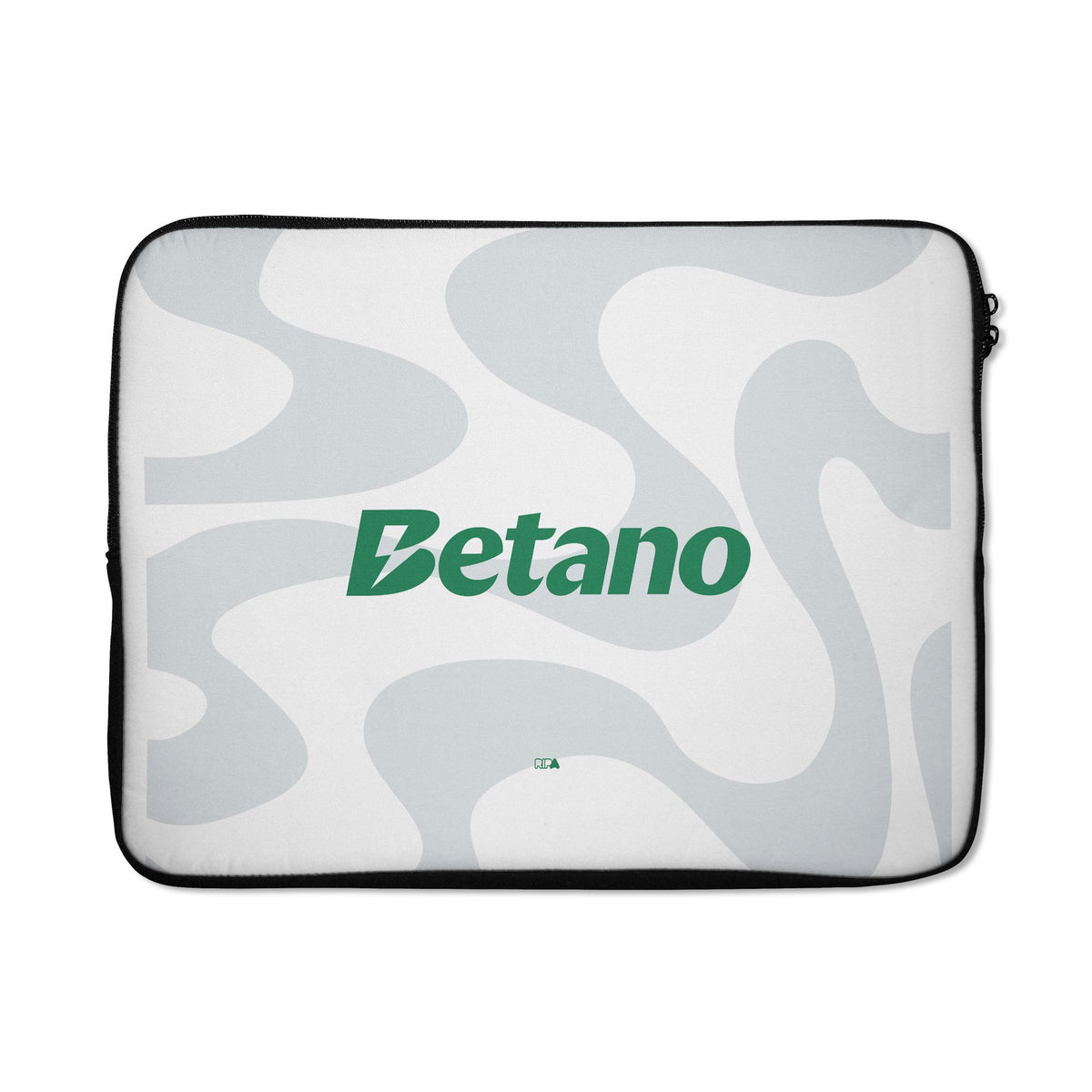 Laptop sleeve with the Sporting 2025-26 Fourth football shirt design by RIPA Football