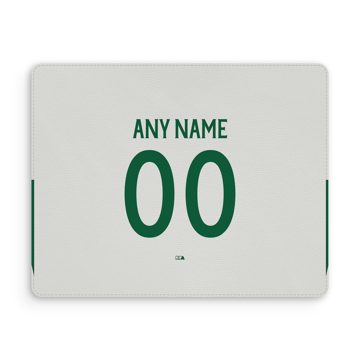 Mouse pad with the Sporting 2025-26 Fourth football shirt design by RIPA Football