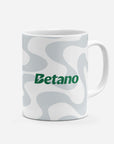 Mug with the Sporting 2025-26 Fourth football shirt design by RIPA Football