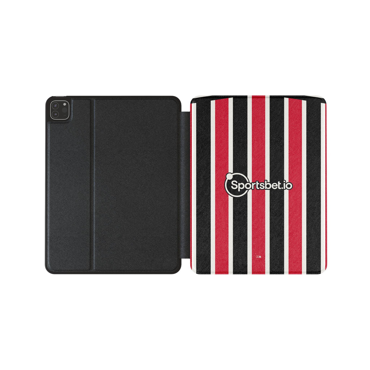 iPad case with the São Paulo 2023-24 Away football shirt design by RIPA Football