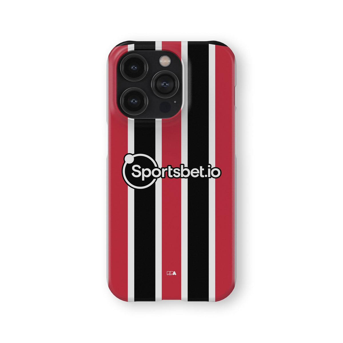 Phone case with the São Paulo 2023-24 Away football shirt design by RIPA Football