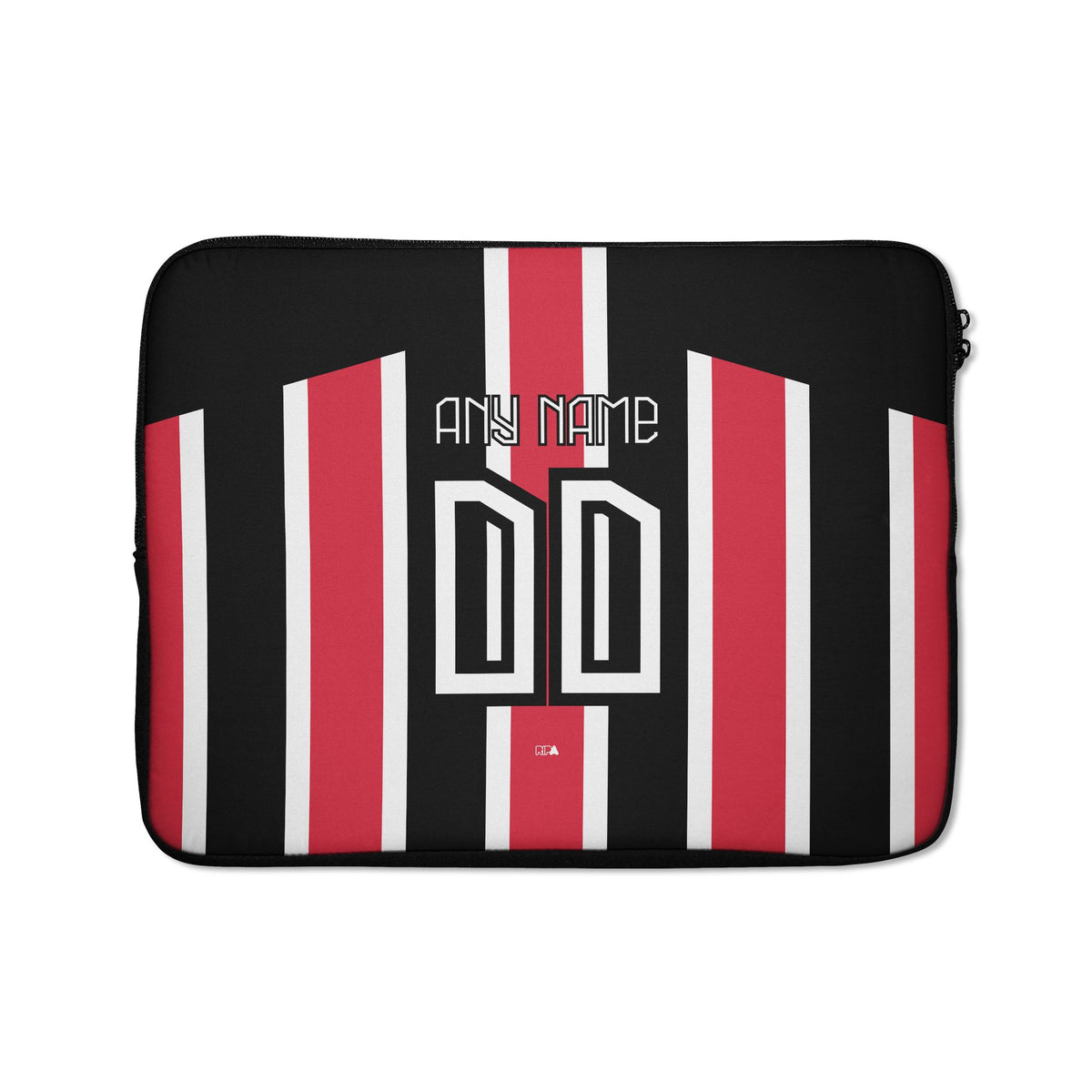 Laptop sleeve with the São Paulo 2023-24 Away football shirt design by RIPA Football