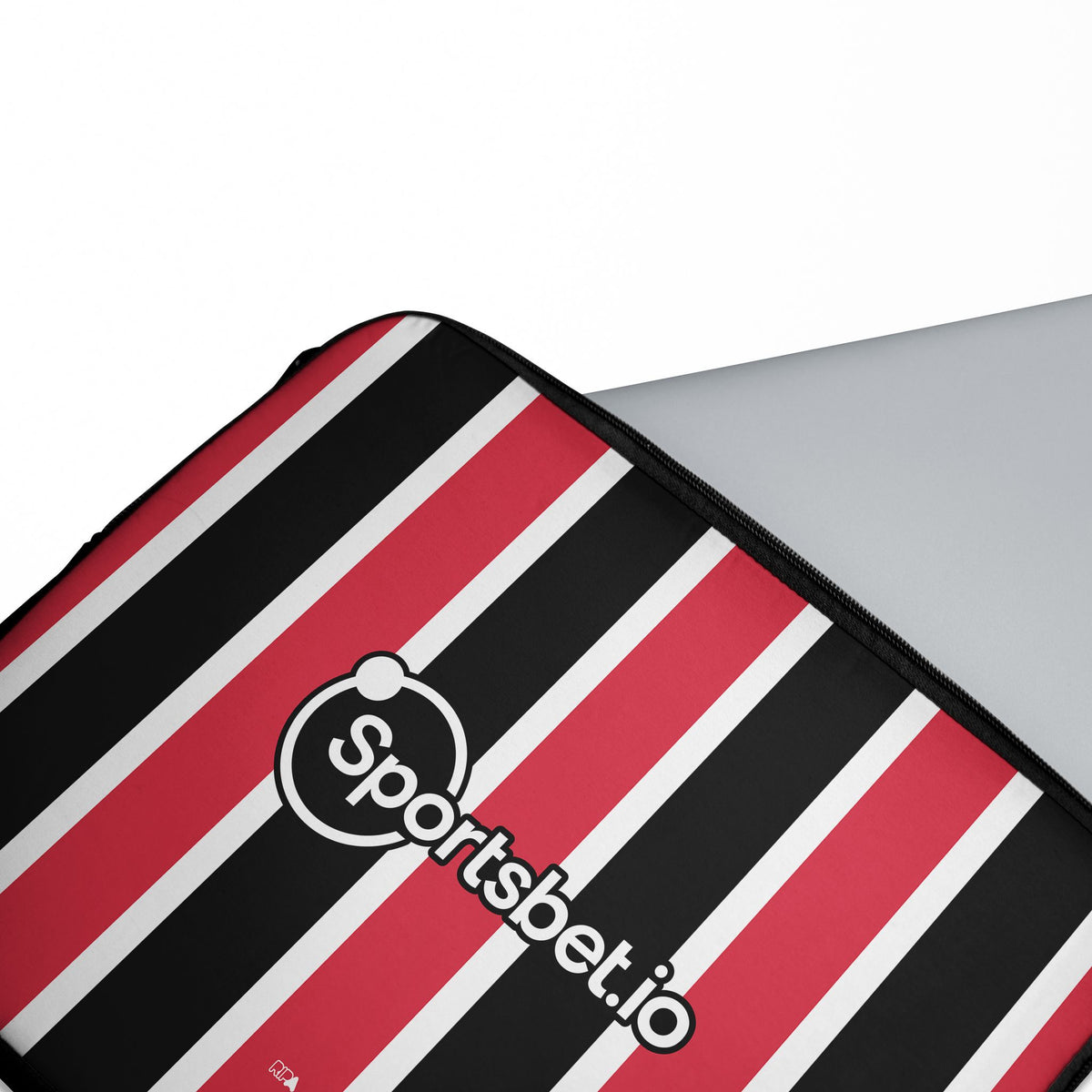 Laptop sleeve with the São Paulo 2023-24 Away football shirt design by RIPA Football
