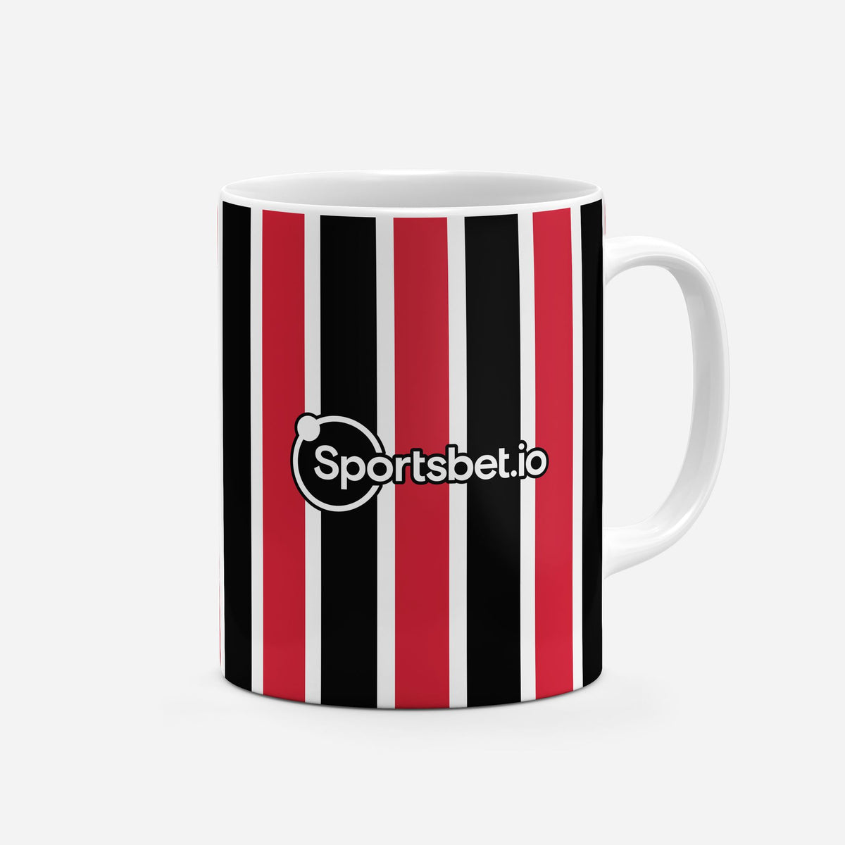 Mug with the São Paulo 2023-24 Away football shirt design by RIPA Football