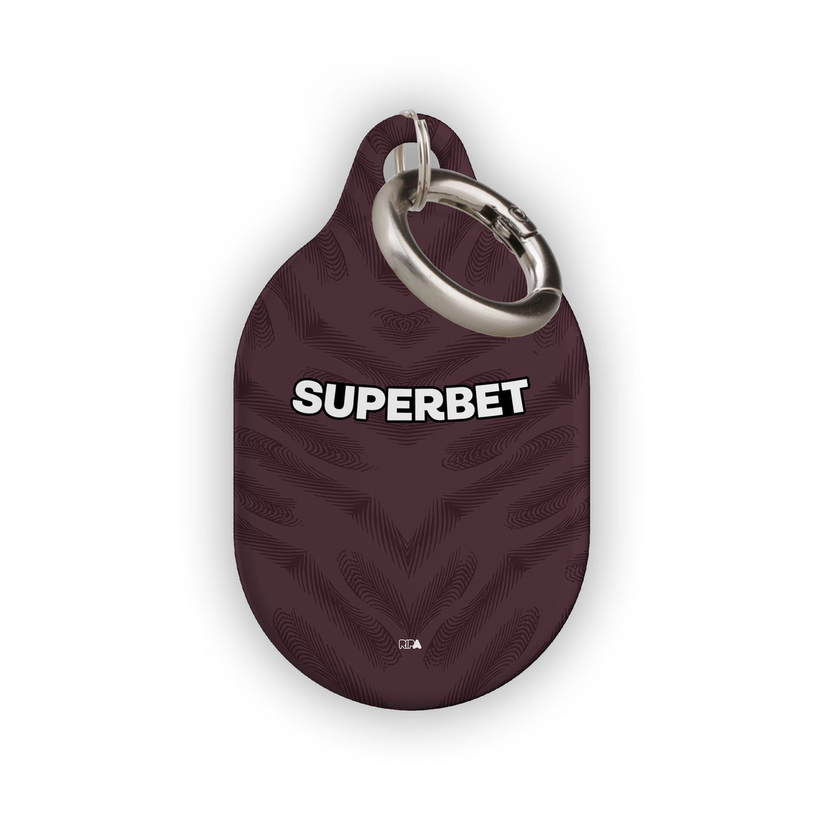 AirTag holder with the São Paulo 2026 Goalkeeper football shirt design by RIPA Football