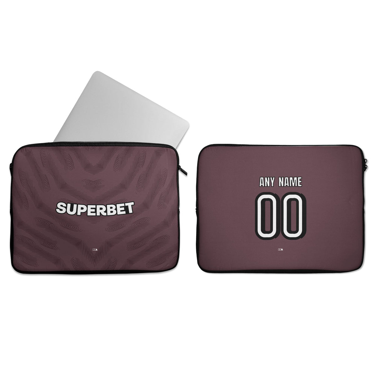 Laptop sleeve with the São Paulo 2026 Goalkeeper football shirt design by RIPA Football