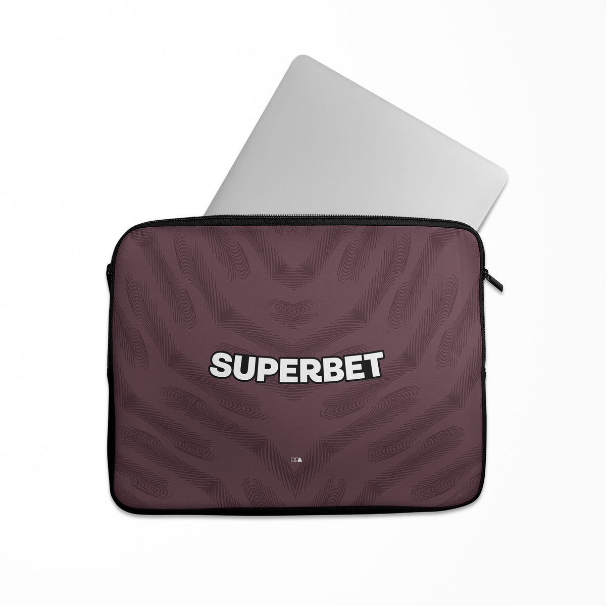 Laptop sleeve with the São Paulo 2026 Goalkeeper football shirt design by RIPA Football