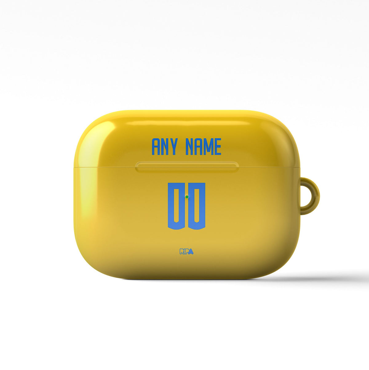 AirPods case with the Tigres 2023-24 Home football shirt design by RIPA Football