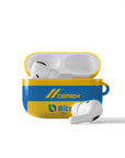 AirPods case with the Tigres 2023-24 Home football shirt design by RIPA Football