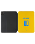 iPad case with the Tigres 2023-24 Home football shirt design by RIPA Football