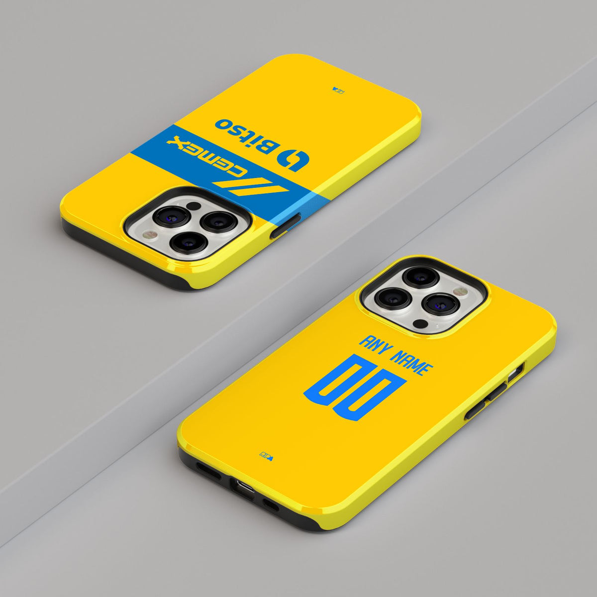 Phone case with the Tigres 2023-24 Home football shirt design by RIPA Football