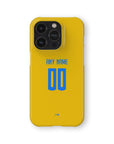 Phone case with the Tigres 2023-24 Home football shirt design by RIPA Football