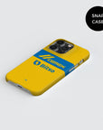 Phone case with the Tigres 2023-24 Home football shirt design by RIPA Football