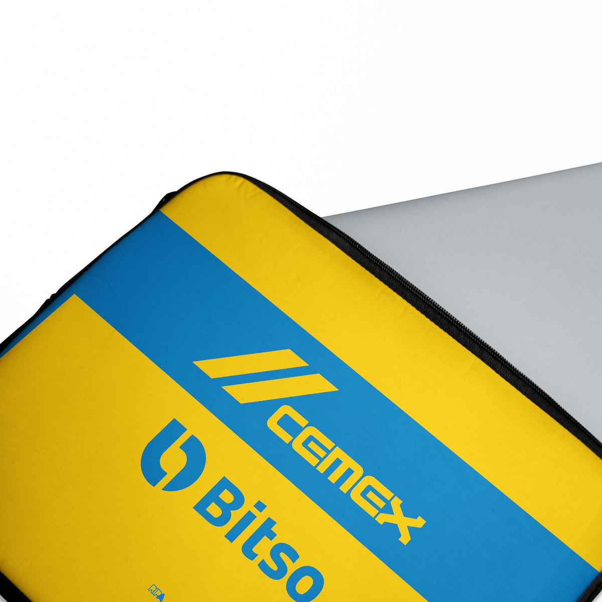 Laptop sleeve with the Tigres 2023-24 Home football shirt design by RIPA Football