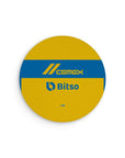 Mouse pad with the Tigres 2023-24 Home football shirt design by RIPA Football