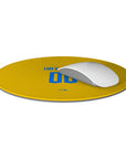 Mouse pad with the Tigres 2023-24 Home football shirt design by RIPA Football