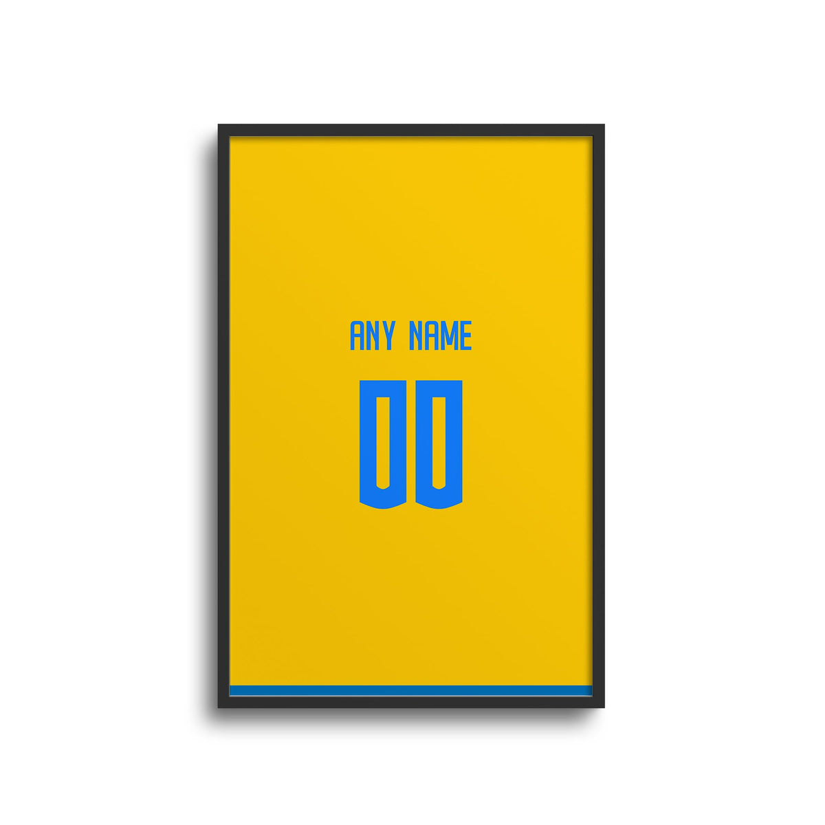 Print with the Tigres 2023-24 Home football shirt design by RIPA Football