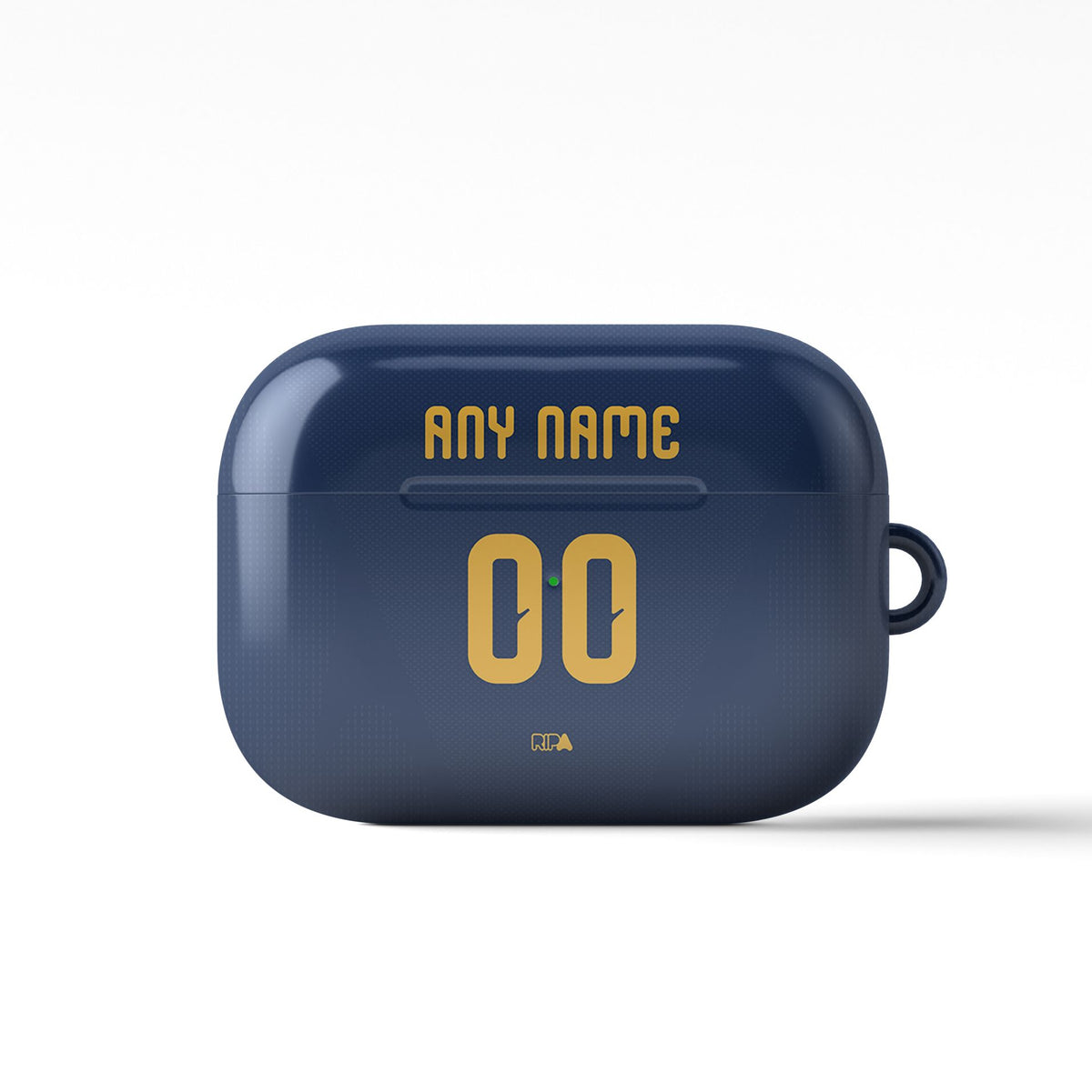 AirPods case with the Tigres 2026-27 Away football shirt design by RIPA Football