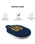 AirTag holder with the Tigres 2026-27 Away football shirt design by RIPA Football