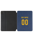 iPad case with the Tigres 2026-27 Away football shirt design by RIPA Football
