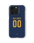 Phone case with the Tigres 2026-27 Away football shirt design by RIPA Football